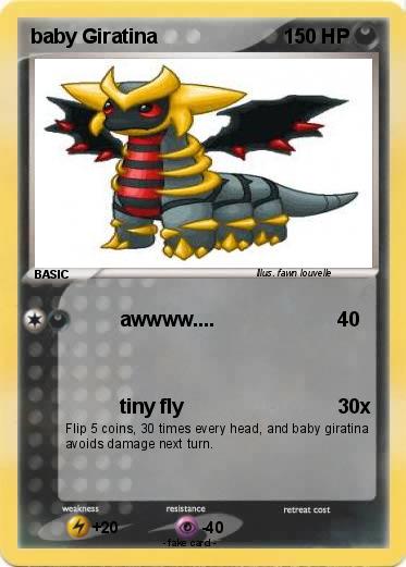 Pokemon baby Giratina