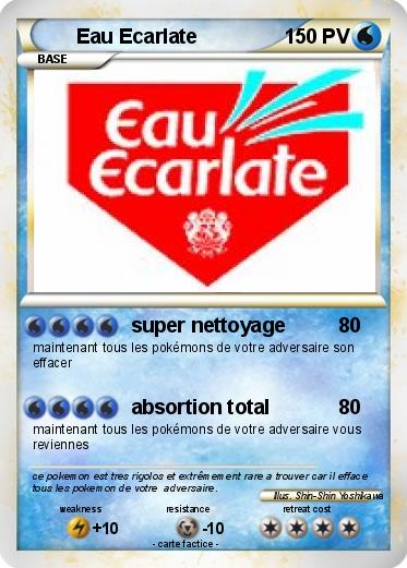 Pokemon Eau Ecarlate