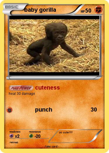 Pokemon baby gorilla