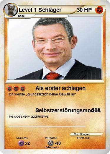 Pokemon Level 1 Schläger