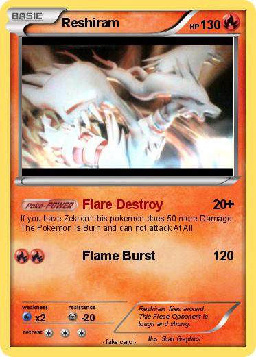 Pokemon Reshiram