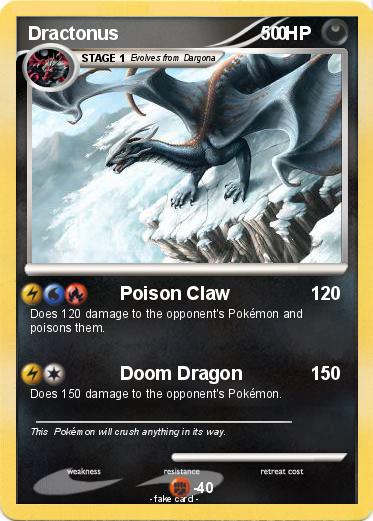 Pokemon Dractonus                               0