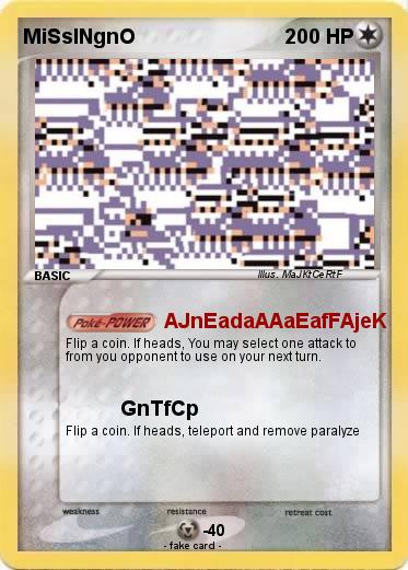 Pokemon MiSsINgnO