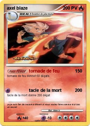 Pokemon axel blaze