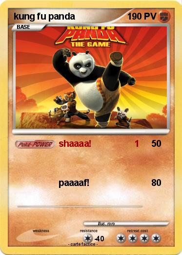 Pokemon kung fu panda