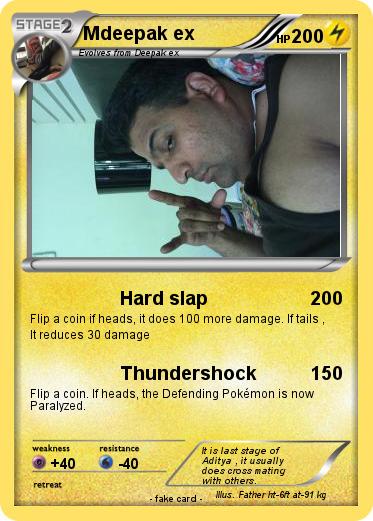 Pokemon Mdeepak ex