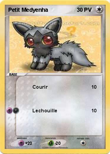 Pokemon Petit Medyenha