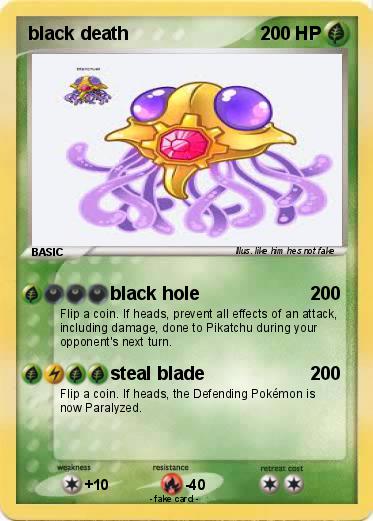 Pokemon black death
