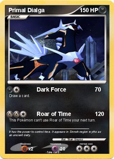 Pokemon Primal Dialga