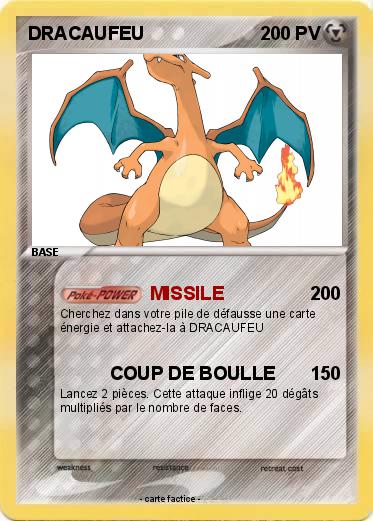 Pokemon DRACAUFEU