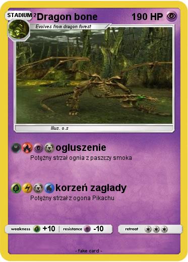 Pokemon Dragon bone