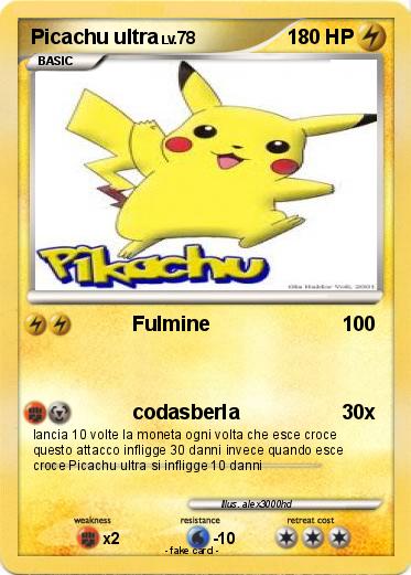 Pokemon Picachu ultra