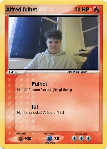 Pokemon Alfred fulhet