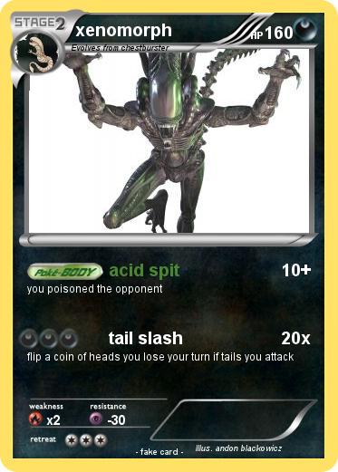 Pokemon xenomorph