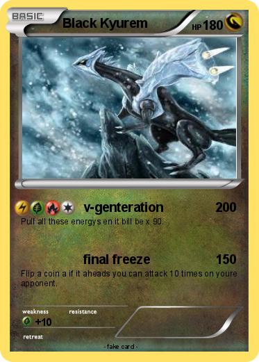 Pokemon Black Kyurem