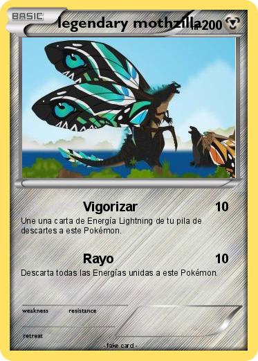 Pokemon legendary mothzilla