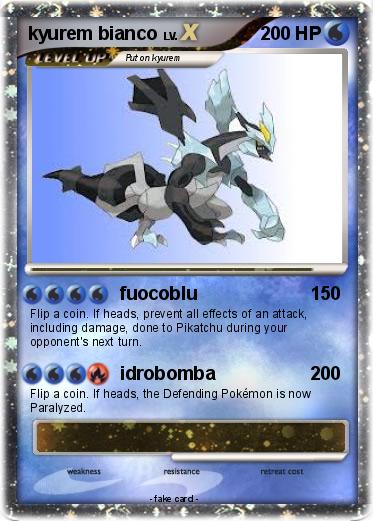 Pokemon kyurem bianco