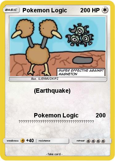 Pokemon Pokemon Logic