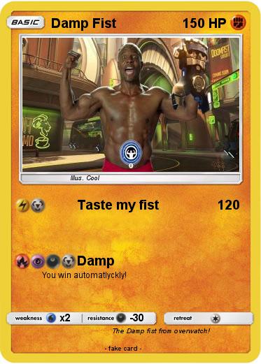 Pokemon Damp Fist
