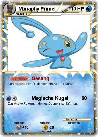 Pokemon Manaphy Prime