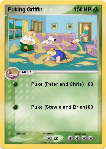 Pokemon Puking Griffin