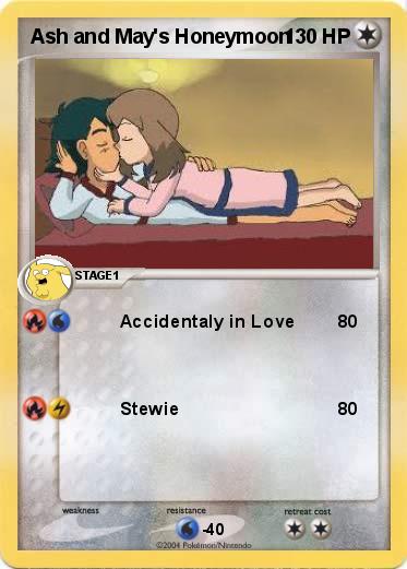 Pokemon Ash and May's Honeymoon