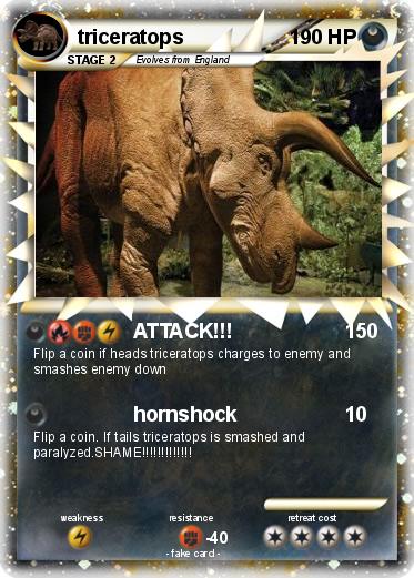 Pokemon triceratops