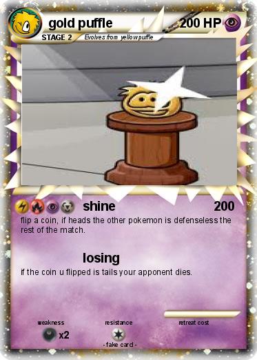 Pokemon gold puffle