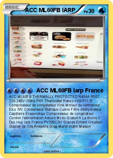 Pokemon ACC ML60FB IARP