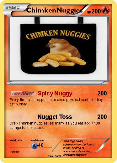 Pokemon ChimkenNuggies