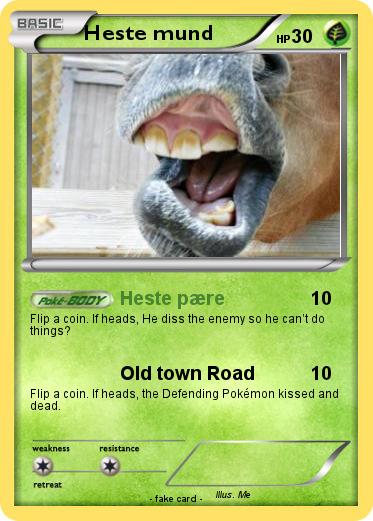 Pokemon Heste mund