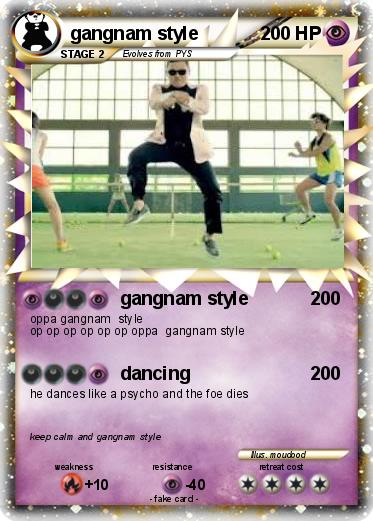 Pokemon gangnam style