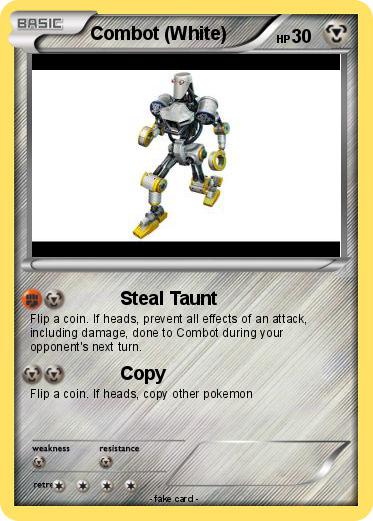 Pokemon Combot (White)