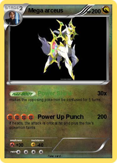 Pokemon Mega arceus