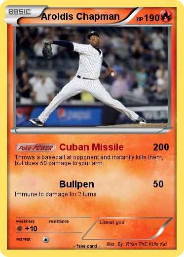 Pokemon Aroldis Chapman