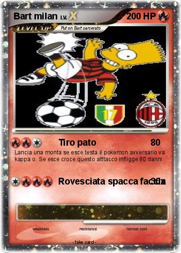 Pokemon Bart milan