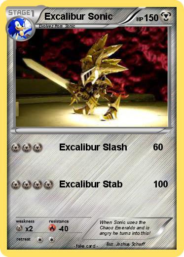 Pokemon Excalibur Sonic