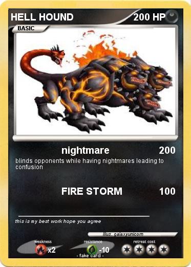 Pokemon HELL HOUND