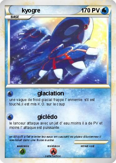 Pokemon kyogre