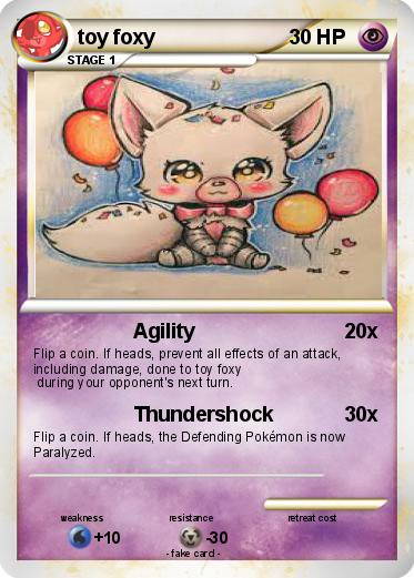 Pokemon toy foxy
