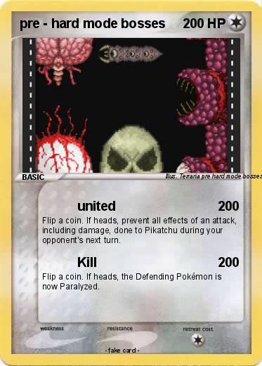 Pokemon pre - hard mode bosses