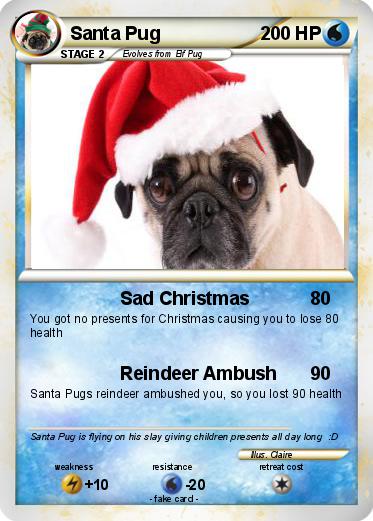 Pokemon Santa Pug