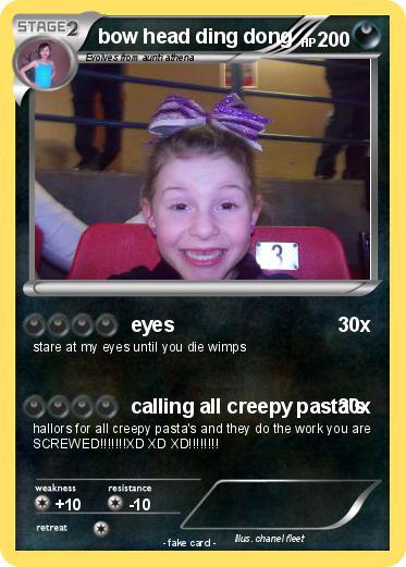 Pokemon bow head ding dong