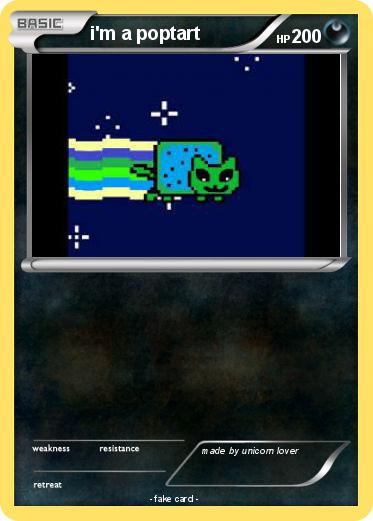 Pokemon i'm a poptart