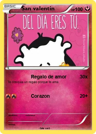Pokemon San valentin
