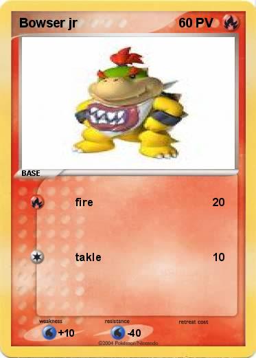 Pokemon Bowser jr