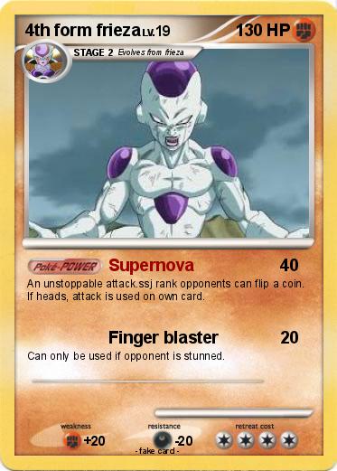 Pokemon 4th form frieza