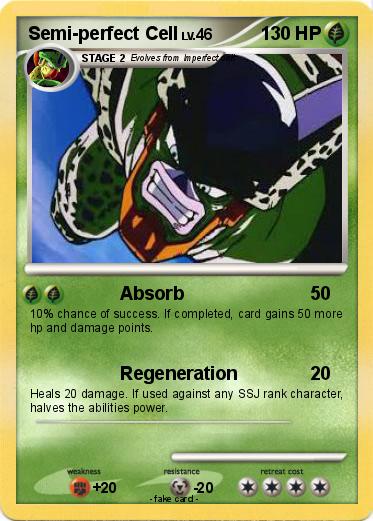 Pokemon Semi-perfect Cell