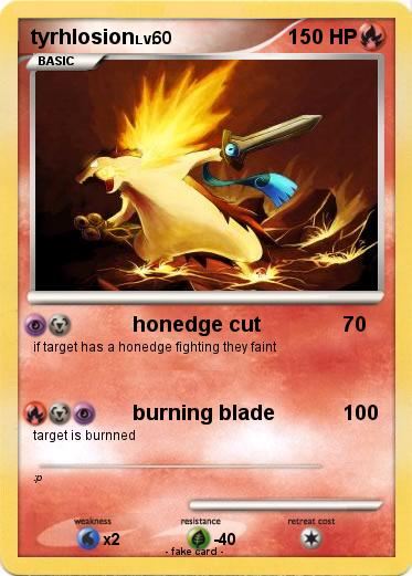 Pokemon tyrhlosion