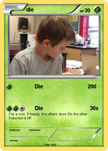 Pokemon die